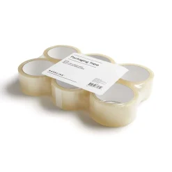 BASELINE™ Baseline Packaging Tape, 48 MM x 50 M, Clear, 6/PK* Packing Tape