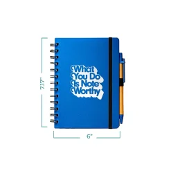 Baudville Journal, Wide-Ruled, Blue/White, 70 Pages, 5/Pack (1396063P531) Hot