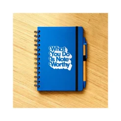 Baudville Journal, Wide-Ruled, Blue/White, 70 Pages, 5/Pack (1396063P531) Hot