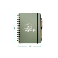 Baudville Journal, Wide-Ruled, Green/White, 70 Pages, 5/Pack (1396065P531) Sale