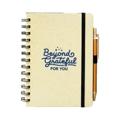 Baudville Journal, Wide-Ruled, Beige/Blue, 70 Pages, 5/Pack (1396064P531) New