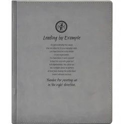 Baudville Padfolio, Gray (1390495CPS31)