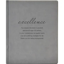 Baudville Padfolio, Gray (1390495EXE31)