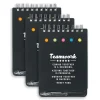 Baudville Teamwork Pocket Journal, 3" x 4", Narrow Ruled, 80 Pages, 3/Pack (1399868P331) Best