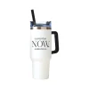 Water Bottles<Baudville Thirst Quencher NOW Tumbler, White, 40 Oz. (93444)