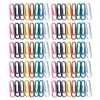 Baumgarten's Standard Paper Clips, Assorted Colors, 100 Clips/Pack, 10 Packs/Bundle (BAUMES5000-10) Discount