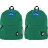 Bazic Products Classic Backpack, Green, Pack of 2 (BAZ1053-2)