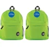 Bazic Products Classic Backpack, Lime Green, Pack of 2 (BAZ1054-2)