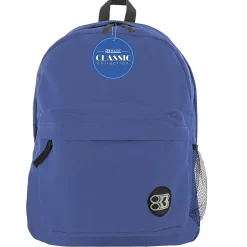 Bazic Products® Classic Backpack 17" Blue, Pack of 2 (BAZ1051-2)
