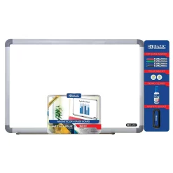 Hot Value Pack, Magnetic Dry Erase Whiteboard, Aluminum Frame , 24" x 36" (BAZ6050) Dry Erase