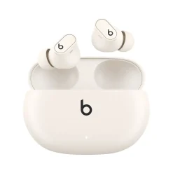 Beats Studio Buds + True Wireless Active Noise Canceling Earbuds, Bluetooth, Ivory (MQLJ3LL/A)