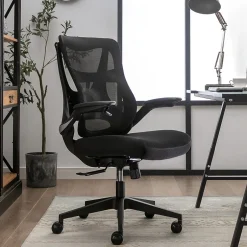 New ErgoMax Ergonomic Mesh Swivel Task Chair, (60078-BLK) Ergonomic Chairs