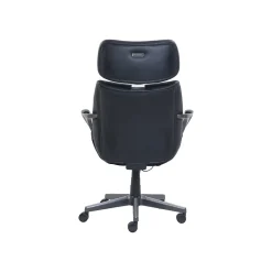 Leather Computer and Desk Chair, Black/Gray (51546) Office Chairs