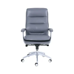 Hot Platinum Sofil Bonded Leather Executive Chair, (49404) Ergonomic Chairs