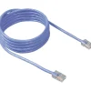 Ethernet Cables<Belkin 3' Snagless CAT-5e, 10/100Base-T Patch Cables, Blue