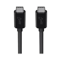Usb Cables<Belkin 3.3' USB C Male/C Male Cable, Black (F2CU052BT1M-BLK)