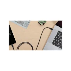 Power Cables<Belkin BOOST CHARGE 6.56' USB Type-C to Type-C Power Cable, Male to Male, Black (CAB004BT2MBK)