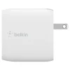 Belkin BOOST CHARGE Dual USB-A Wall Charger, 24 W, White