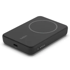 Belkin BOOST CHARGE Magnetic Wireless Power Bank for iPhone 12/13/14, 5000mAh, Black (BPD004btBK)