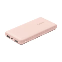 Belkin BOOST CHARGE USB Power Bank, 10000mAh, Rose Gold (BPB011BTRG)
