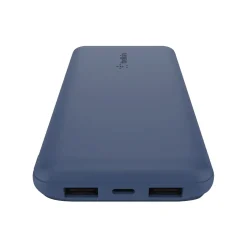 Belkin BOOST CHARGE USB Power Bank, 10000mAh, Blue (BPB011BTBL)