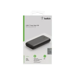 Belkin BOOST CHARGE USB Power Bank for Tablet/cellular phone, 20000mAh, Black (BPB002BTBK)