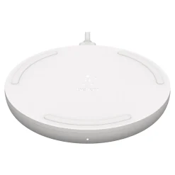 Belkin BOOST CHARGE Wireless Charging Pad for Most Smartphones, White (WIA001TTWH)