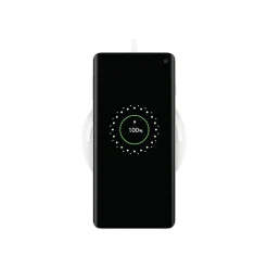 Belkin BOOST CHARGE Wireless Charging Pad for Most Smartphones, White (WIA001TTWH)