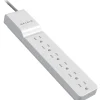 Surge Protectors & Power Strips<Belkin Home Series 6-Outlet Surge Suppressor, 720 Joules, 4' Cord, White (BLKBE10600004)