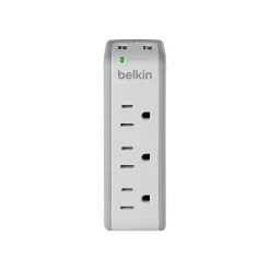 Surge Protectors & Power Strips<Belkin Mini with USB Charger 3-Outlet Surge Protector (BZ103050-TVL)