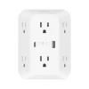 Surge Protectors & Power Strips<Belkin 6-Outlet USB-A and USB-C Ports Outlet Adapter, White (SRA008P6TT)