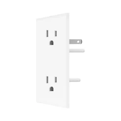 Surge Protectors & Power Strips<Belkin 6-Outlet USB-A and USB-C Ports Outlet Adapter, White (SRA008P6TT)