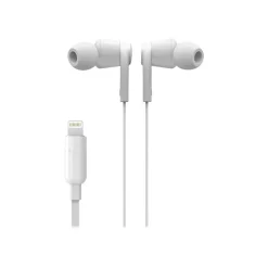 Belkin ROCKSTAR Stereo Headphones, White (G3H0001btWHT)