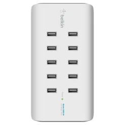 Belkin RockStar USB Charging Station for Most Smartphones, White (B2B139)
