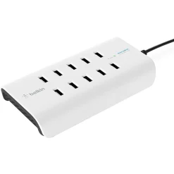 Belkin RockStar USB Charging Station for Most Smartphones, White (B2B139)