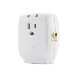 Surge Protectors & Power Strips<Belkin SurgeMaster 1 Outlet Surge Suppressor, 885 Joules, White (F9H100-CW)