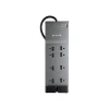 Surge Protectors & Power Strips<Belkin with Telephone Protection 8 Outlets Home/Office Surge Protector, 6 ft. Cord, (BKNBE10820006)
