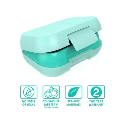 bentgo Kids Snack Container, Aqua, 12 oz. (BGKDSNK-A) Sale