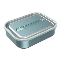 Lunch Boxes & Bags<bentgo MicroSteel Lunch Box, Aqua, 41 oz. (BGSTLCH-AQ)