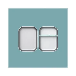 Lunch Boxes & Bags<bentgo MicroSteel Lunch Box, Aqua, 41 oz. (BGSTLCH-AQ)