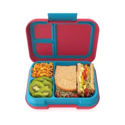 Lunch Boxes & Bags<bentgo Pop Lunch Box, Flame Red/Turquoise (BGOPOP-FL)