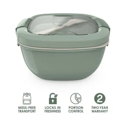 bentgo Salad Container, Khaki Green, 54 oz. (BGOSAL-KG) Hot