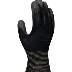 Work Gloves<Best Manufacturing Company Black 16/pair Palm Coated Work Gloves, M