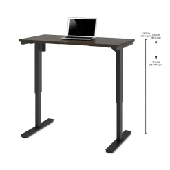 Outlet 28 - 45'' Electric Height Adjustable Table, Dark Chocolate (65857-79) Standing Desks