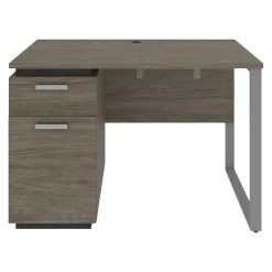 Outlet Aquarius Small 44" Computer Desk, Walnut Gray/Slate (114401-000035) Computer Desks