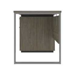 Outlet Aquarius Small 44" Computer Desk, Walnut Gray/Slate (114401-000035) Computer Desks