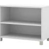 Hot ® Pro-Linea 28" Laminate 2-Shelf Bookcase, White (120160-1117) Storage Cabinets