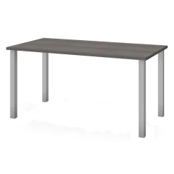 Outlet Universel 60" Table Desk, Bark Grey (65865-47) Office Desks