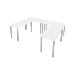 Universel 48" Table Desk, White (65900-000017) Office Desks