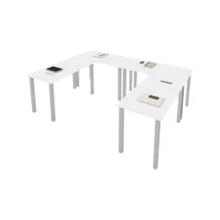 Universel 48" Table Desk, White (65900-000017) Office Desks